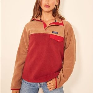 Reformation Patagonia Synchilla pullover